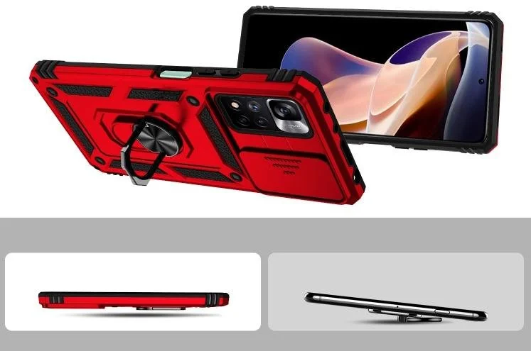 Фото: Чохол BeCover forXiaomi Redmi Note 11 Pro/Note 11 Pro Plus - Military Red (707423) № 4 | KTC
