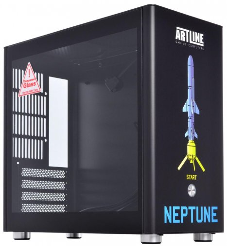 Корпус QUBE V9 Patriot Neptune Black with window (QBV9M_WBNU3PN)