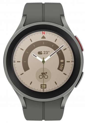 Смарт годинник Samsung Watch 5 Pro 45mm Titanium (SM-R920NZTASEK)