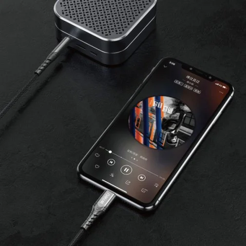Фото: Кабель WIWU Jack 3.5mm / USB-C 1.5m Black (6973218943343) № 6 | KTC