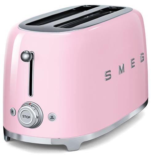 Тостер Smeg Retro Style Pink (TSF02PKEU)