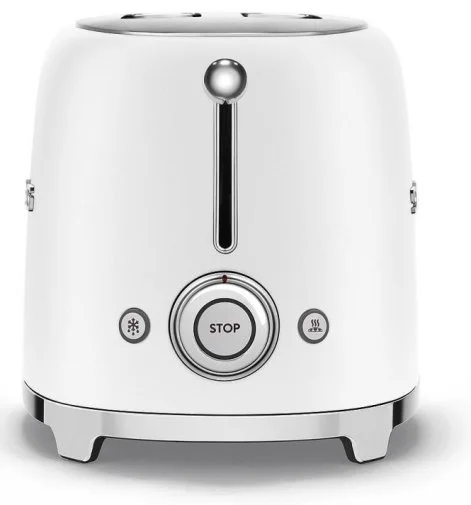 Фото: Тостер Smeg Retro Style Matte White (TSF01WHMEU) № 12 | KTC
