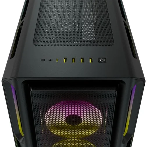 Фото: Корпус Corsair iCUE 5000T RGB Tempered Glass Black with window (CC-9011230-WW) № 8 | KTC