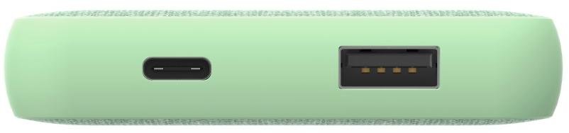 Батарея універсальна Hama Fabric 10 10000mAh Smoke Green (00187259)
