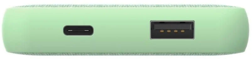Фото: Батарея універсальна Hama Fabric 10 10000mAh Smoke Green (00187259) № 6 | KTC