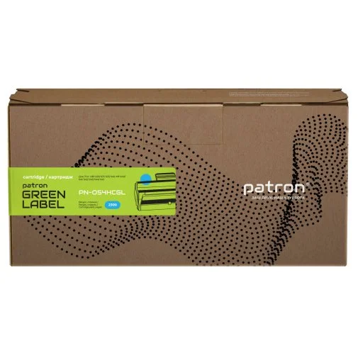 Фото: Сумісний картридж PATRON for Canon 054H Cyan Green Label (CT-CAN-054H-C-PN-GL) № 4 | KTC