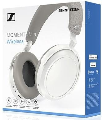 Гарнітура Sennheiser Momentum 4 Wireless White (509267)