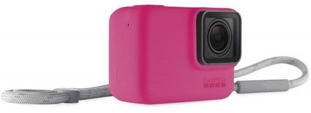 Захисний чохол для камери GoPro Hero5/Hero6/Hero7 Pink + ремінець