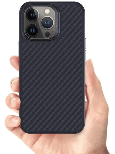 Фото: Чохол Blueo for iPhone 14 Pro Max - Armor Aramid Fiber Anti-Drop Case Black № 18 | KTC