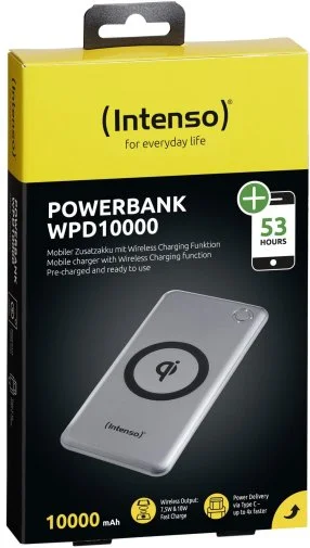 Фото: Батарея універсальна Intenso WPD10000 10000mAh Silver (7343531) № 15 | KTC