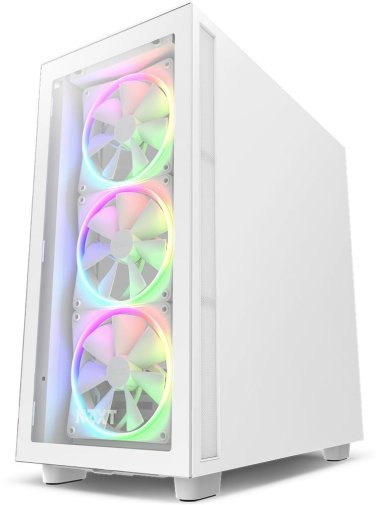 Корпус NZXT H7 Elite Matte White with window (CM-H71EW-01)