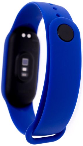 Ремінець Climber for Xiaomi Mi Band 5/6 - Silicone Solid Blue