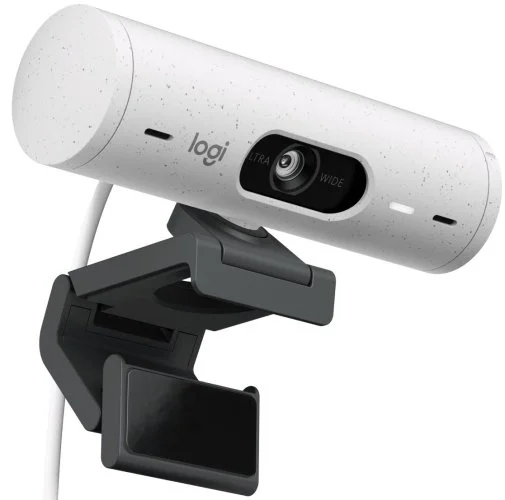 Фото: Web-камера Logitech Brio 500 Off White (960-001428) № 17 | KTC