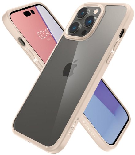 Чохол Spigen for Apple iPhone 14 Pro - Ultra Hybrid Sand Beige (ACS04963)