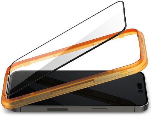 Захисне скло Spigen for Apple iPhone 14 Pro Max - Glas tR Align Master FC Black 2 Pack (AGL05204)
