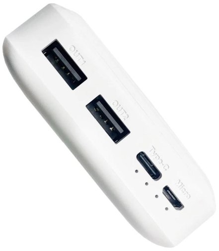 Батарея універсальна Hoco DB06 Max VIATOR 20000mAh White (DB06 20000 White)