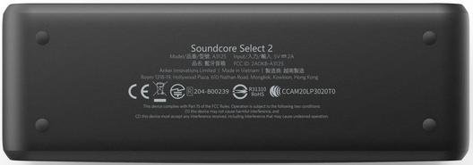 Портативна акустика Anker SoundCore Select 2 Black (A3125G11)