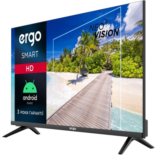 Телевізор LED Ergo 32DHS6100 (Smart TV, Wi-Fi, 1366x768)