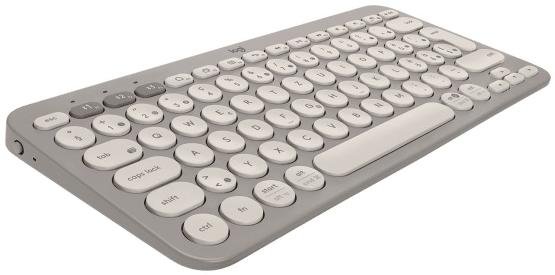 Клавіатура Logitech K380 Multi-Device US/UKR Sand (920-011165)