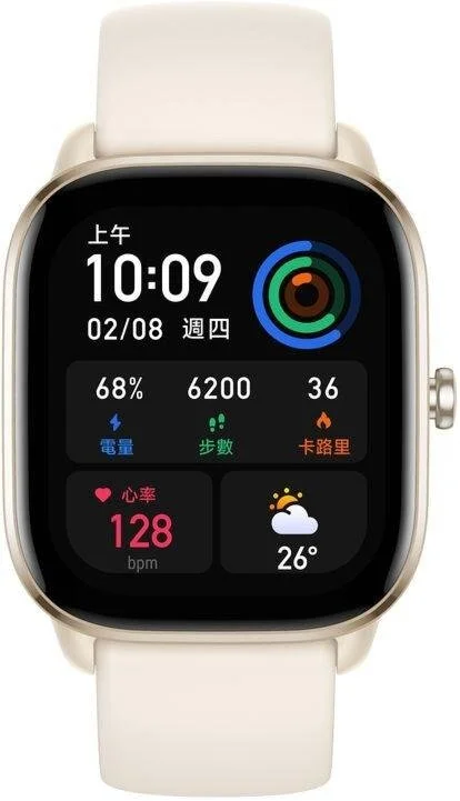 Фото: Смарт годинник Amazfit GTS 4 Mini Moonlight White № 7 | KTC