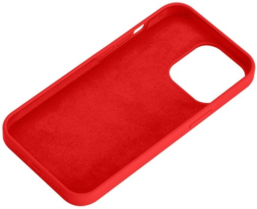 Чохол 2E for Apple iPhone 14 Pro - Basic Liquid Silicone Red (2E-IPH-14PR-OCLS-RD)