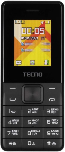Мобільний телефон TECNO T301 Phantom Black (4895180778674)