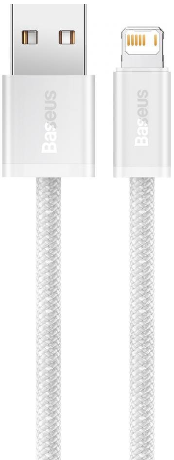 Кабель Baseus Dynamic Series Fast Charging Data Cable 2.4A AM / Lightning 2m White (CALD000502)