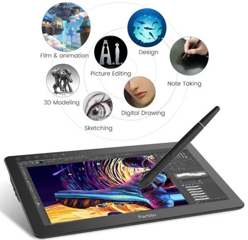 Фото: Графічний монітор Parblo Coast 16 Pro (COAST16PRO) № 15 | KTC