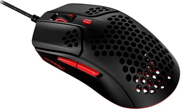 Фото: Миша HyperX Pulsefire Haste Black/Red (4P5E3AA) № 8 | KTC