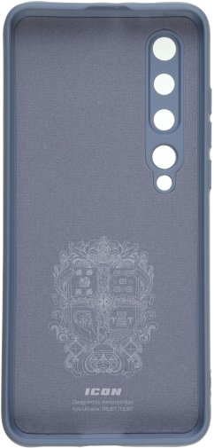 Чохол ArmorStandart for Xiaomi Mi 10/Mi 10 Pro - Icon Case Blue Camera cover (ARM67487)