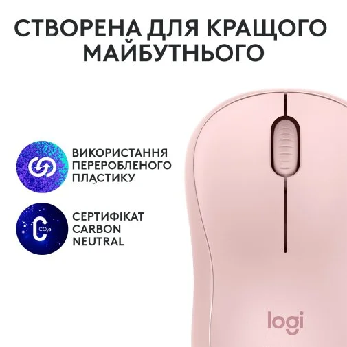 Фото: Миша Logitech M240 Silent Rose (910-007121) № 12 | KTC