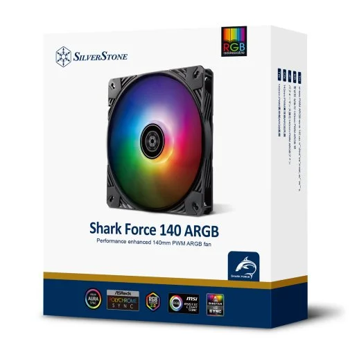 Фото: Кулер SILVER STONE Shark Force 140 ARGB (SST-SF140B-ARGB) № 30 | KTC