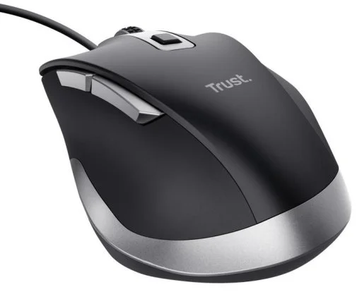 Миша Trust Fyda Comfort Eco USB Black/Grey (24728)