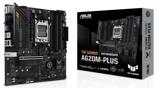 Фото: Материнська плата ASUS TUF GAMING A620M-PLUS № 14 | KTC