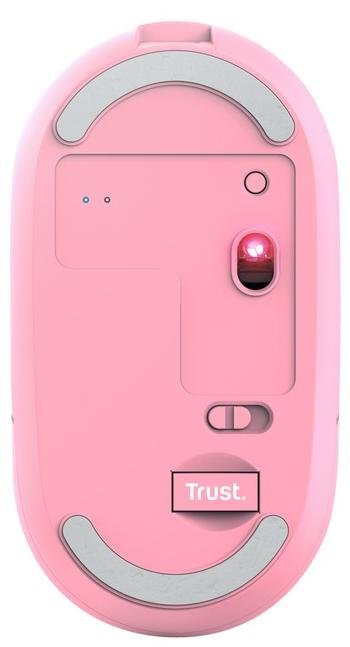 Миша Trust Puck Silent Wireless Pink (24125_TRUST)
