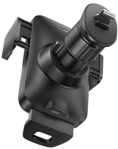 Фото: Кріплення для мобільного телефону Baseus Wisdom Auto Alignment 15W Black (CGZX000001) № 9 | KTC