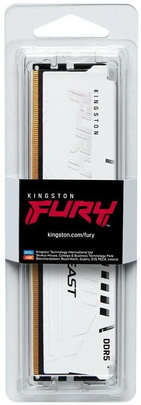 Фото: Оперативна пам’ять Kingston FURY (ex. HyperX) Beast White DDR5 1x32GB (KF552C40BW-32) № 12 | KTC