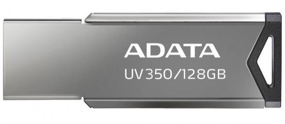 Флешка USB A-Data UV350 128GB Silver (AUV350-128G-RBK)