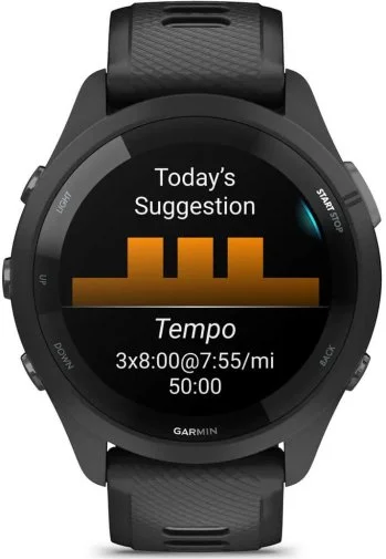 Фото: Смарт годинник Garmin Forerunner 265 Black (010-02810-10) № 10 | KTC