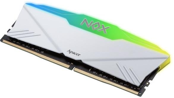 Оперативна пам’ять Apacer NOX RGB White DDR4 2x16GB (AH4U32G36C25YNWAA-2)