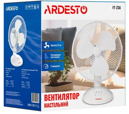 Фото: Вентилятор Ardesto FT-23A № 21 | KTC