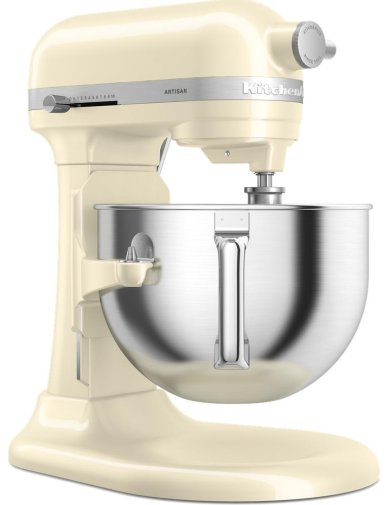 Планетарний міксер KitchenAid Mixer Bowl-Lift 5.6L - Artisan 5KSM60SPX Creamy (5KSM60SPXEAC)