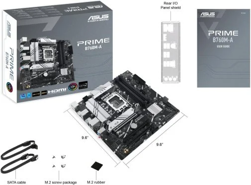 Фото: Материнська плата ASUS PRIME B760M-A-CSM № 10 | KTC