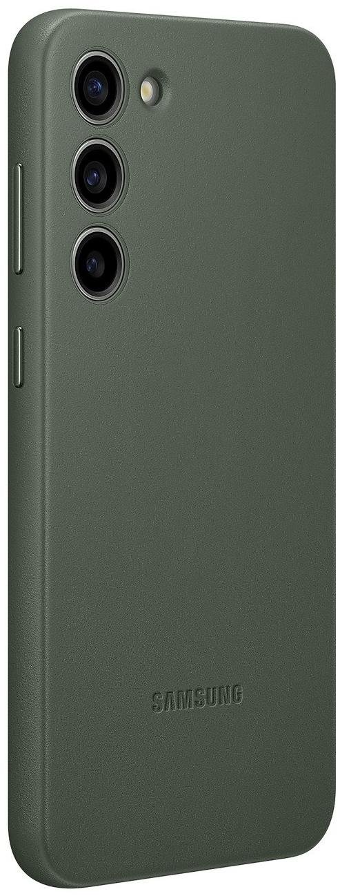 Чохол Samsung for Galaxy S23 Plus S916 - Leather Case Green (EF-VS916LGEGRU)