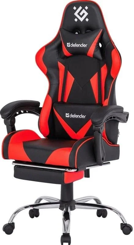 Фото: Крісло Defender Pilot Black/Red (64354) № 10 | KTC