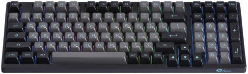 Клавіатура Akko 3098N 98Key TTC Flame Hot-Swap RGB ENG/UKR Black/Cyan (6925758618311)