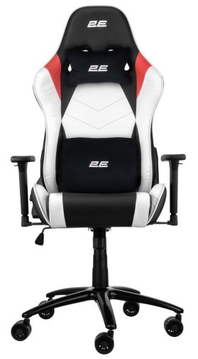 Крісло 2E Bushido White/Black (2E-GC-BUS-WT)