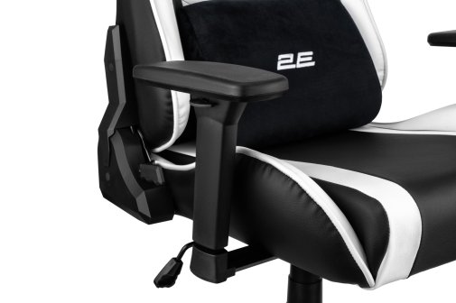 Крісло 2E Bushido White/Black (2E-GC-BUS-WT)