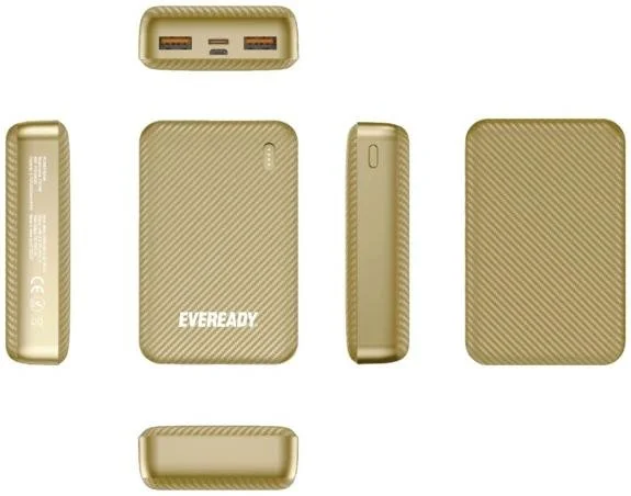 Фото: Батарея універсальна Eveready PX10M 10000mAh Gold (PX10MGD) № 6 | KTC