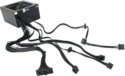 Фото: Блок живлення Gamemax 600W GM-600 Bulk (GM-600 80+ APFC Black) № 8 | KTC